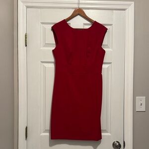 The Limited Work Dress - Red 8P